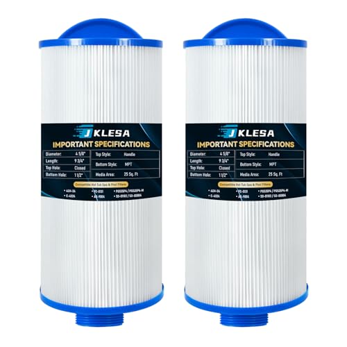 JKLESA Spa Filter Compatible with 4CH-24 PGS25P4 FC-0131 2 Pack