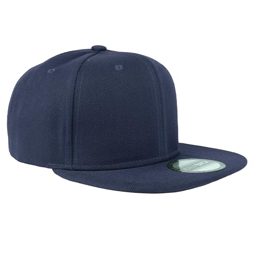 Image of Gelante Plain Blank Flat Brim Adjustable Snapback Baseball Caps Wholesale LOT 12 Pack