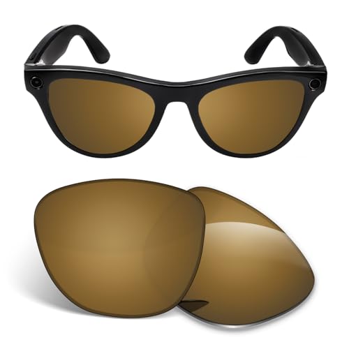 Image of 1.5MM Replacement Lenses Compatible With Ray-Ban Meta Skyler RW4010 52mm Smart Sunglasses