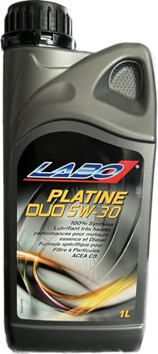 HUILE MOTEUR LABO PLATINE DUO 5W-30 C2/C3 1L