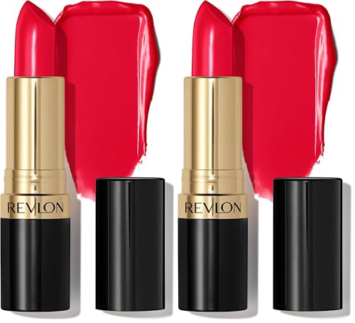 REVLON Super Lustrous Lipstick, Creamy Formula For Soft, Fuller-L...