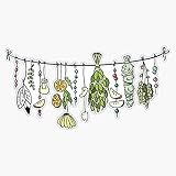 Witch'S Herbs Bumper Sticker Window Vinyl Decal 5'