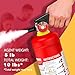 Ougist Fire Extinguisher, ABC Dry Powder, Multipurpose for Home Kitchen Car Office, Portable Safety Device, Class A B C Fires, 2 Pack