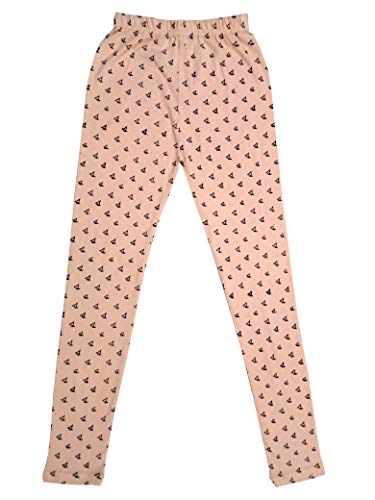 Image of indi weaves Girls Printed Cotton Legging and Solid Cotton Legging [Pack of 3] Multicolor71