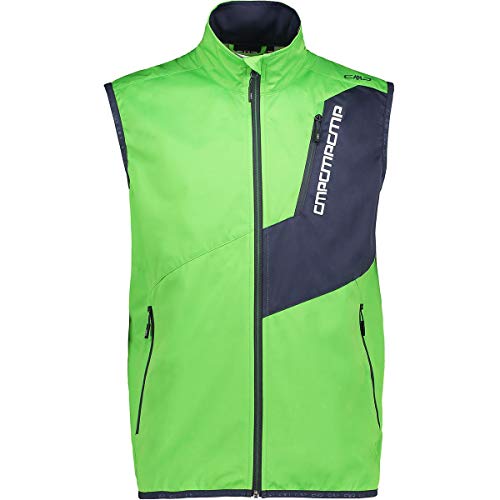 Gilet softshell coupe-vent homme vert 48 veste sans manches outdoor