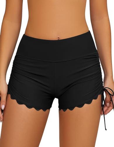 Pantalones cortos de natación para tus días de playa y piscina con cintura alta