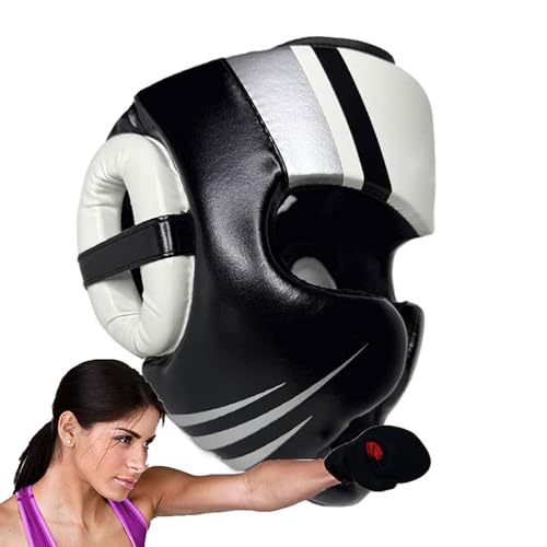 Tidados de Lucha Libre, Casco de Kickboxing | Forma de la Cara de Mono Muay Thai TADGAR - Equipo de Artes Marciales, Jefe de Seguridad para Competencia, Entrenamiento al Aire Libre