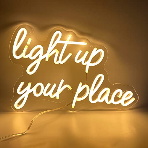 Neon Signs Custom,led Custom Signs for Home Decor,Custom Light up Sign,Birthday,Wedding,Business neon Sign for Reception,Personalized Sign(1 line,84