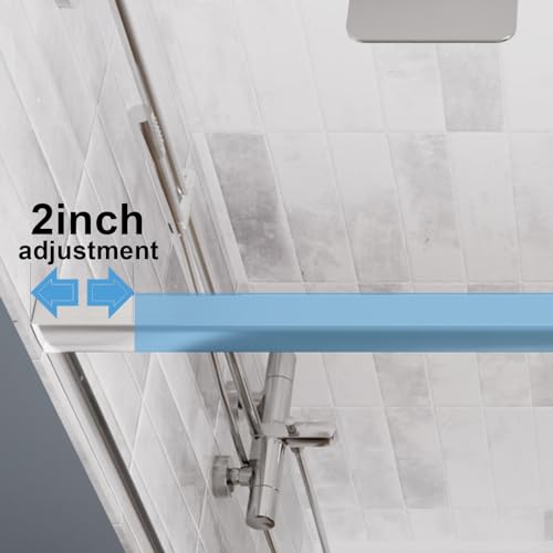 Image of Royal Guard Double Sliding Shower Door,44-48 inch W x 76 inch H,Chrome