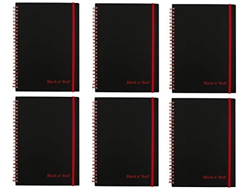 Cahier double spirale 21,6 x 14,7 cm pour vos réunions de bureau et déplacements