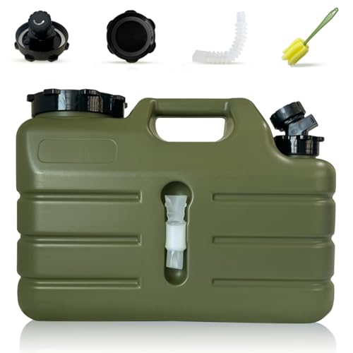 UXPEYIC 3 Gallon Water Container with Spigot, Portable Camping Water Jug, BPA Free Water Storage...