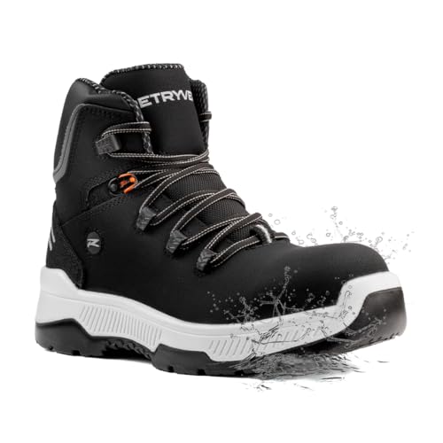 Image of ZEUS FLEX Work Boots | Made in Mexico | Waterproof, Slip, Oil & Abrasion Resistant | Safety Footwear for Construction, Industrial & Heavy-Duty Jobs