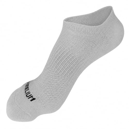 Image of HEELIUM Bamboo Ankle Socks for Men & Women | Ultra-Soft, Odour-Free, Thin & Breathable | 3X Softer than Cotton | Sizes - M (UK 4-8) & L (UK 9-13)