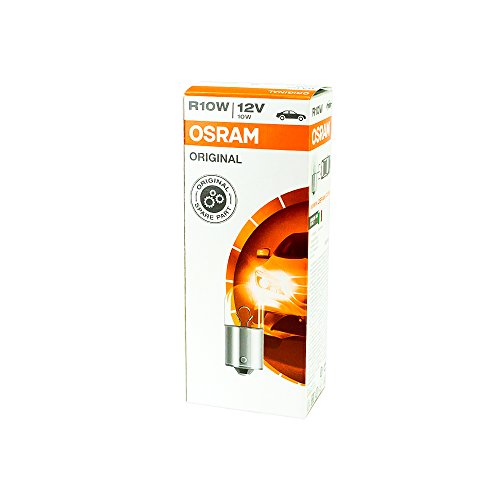 10x OSRAM GLÜHBIRNEN 12V 10W BA15s RÜCKLICHT KENNZEICHEN STANDLICHT