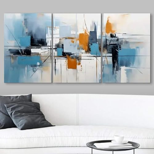 Art mural minimaliste et chic pour un salon contemporain lumineux