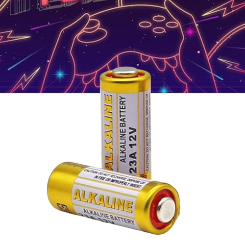 Pack de 5 pilas alcalinas 23A 12V alta capacidad miniatura 4