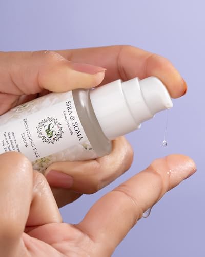 Image of Sira & Soma Brightening Face Serum|Ayurvedic Formula|Fruit Extracts|Aloevera|Vitamin C & Shata Dhauta Ghrita|Remove Pigmentation Naturally|Brightening Anti Acne|Ayurvedic Formula|30 Ml