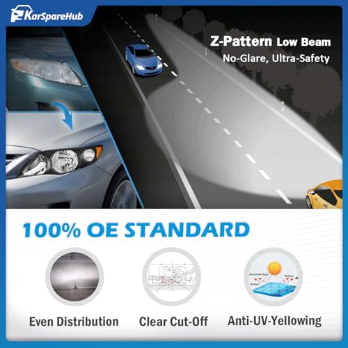 Image of Headlights Assembly with Bulbs for 2009 2010 Toyota Corolla