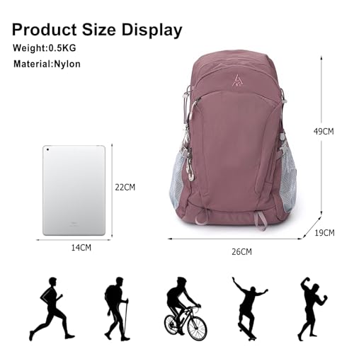 Mochila de senderismo 23L resistente de nylon para camping miniatura 3