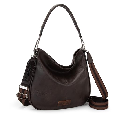Image of Wrangler Hobo Bags Crossbody Bag for Women Shoulder Purse Handbags with Adjustable Strap