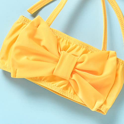 image for Aalizzwell Infant Baby Girls Swimsuit Sunflower Bikini Two Pieces Bath