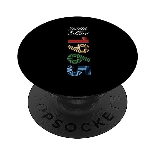 Edición limitada 1965 Cumpleaños 1965 Vintage 1965 PopSockets PopGrip Intercambiable