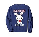Photo Gallery easter is for jesus – cute christian faith bunny cartoon felpa Photo Gallery easter is for jesus – cute christian faith bunny cartoon felpa
