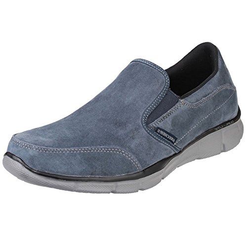 Skechers Sport Men's Equalizer Mind Game Slip-On Loafer, Blue (Nvy), 10