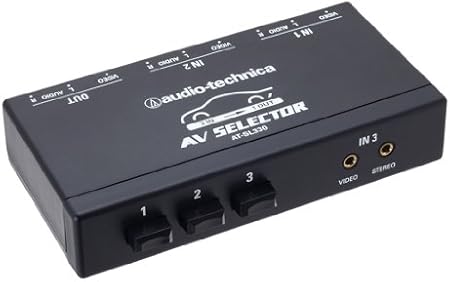 Amazon Co Jp オーディオテクニカ At Sl330 Avセレクター 車 バイク