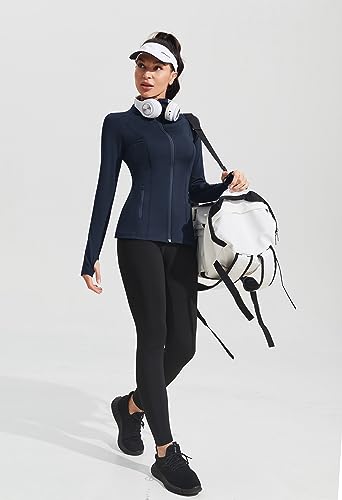 PINSPARK-Womens-Athletic-Jackets-Slim-Fit-Workout-Jacket-Full-Zip-Up-Running-Gym-Yoga-Sports-Tops-with-Pockets