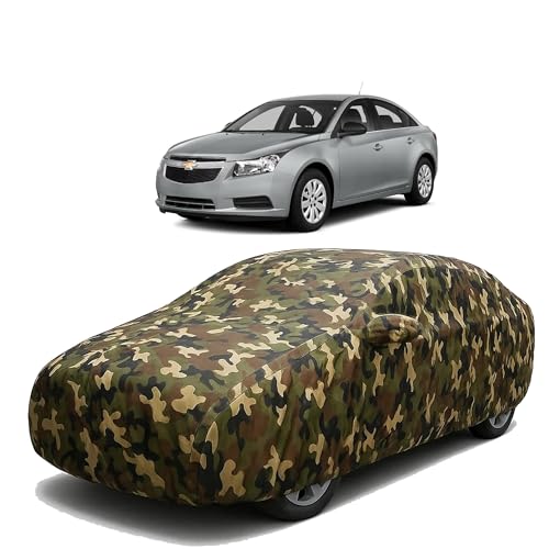 Image of Sulfar 100% Waterproof Car Body Cover for Chevrolet Astra - Triple-Stitched Dustproof UV, Heat & Rain Protection with Mirror Pockets, Full-Bottom Elastic & Free Storage Bag - All-Weather Indoor Outdoo