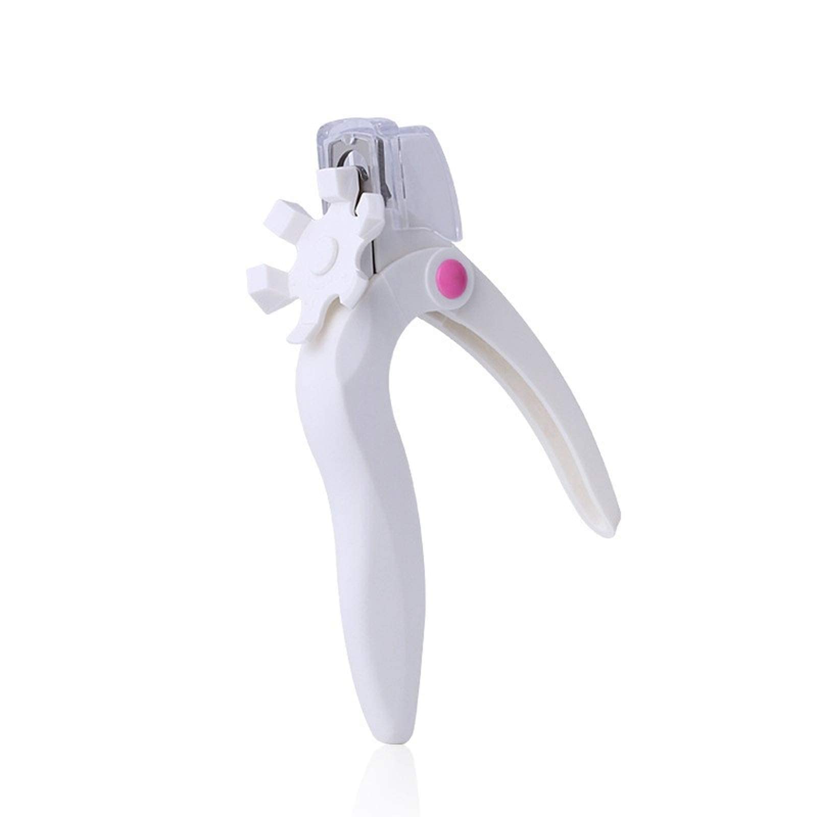 Sinves-Nail scissors Tip Cutter with guide Nail Clipper Clamp for acetone acrylic nails remover kit