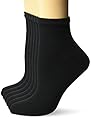 Hanes Plus Size Women's 6-Pack Sport Cool Comfort Ankle, Black Melon Logo, 8-12