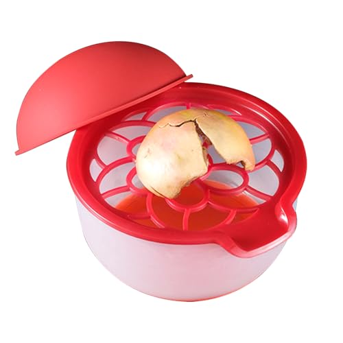 Pelador de granada, herramienta de roscado con exprimidor y separador de pulpa, fácil extracción de semillas y extracción de jugo, accesorio de cocina de ABS y silicona, accesorio de pelado de frutas