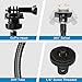 Pipishell 25 Inch Webcam Stand, Flexible Desk Mount Clamp Gooseneck Stand for Logitech Webcam C960 C930e C930 C920 C920S C922x C922 Brio 4K C925e C615 and Other Devices with 1/4