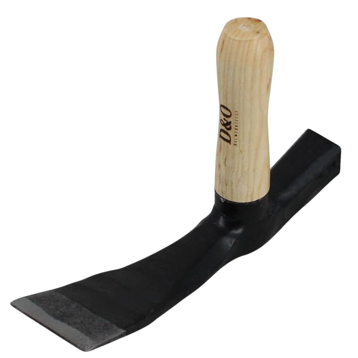 D&O - Pflasterhammer 1,7 kg aus Borstahl - Verlegerhammer mit Eschenstiel | Geschmiedeter Schonhammer für den Garten - Steinsetzerhammer mit 4 cm Kopfbreite - Handwerkzeug für Pflasterarbeiten
