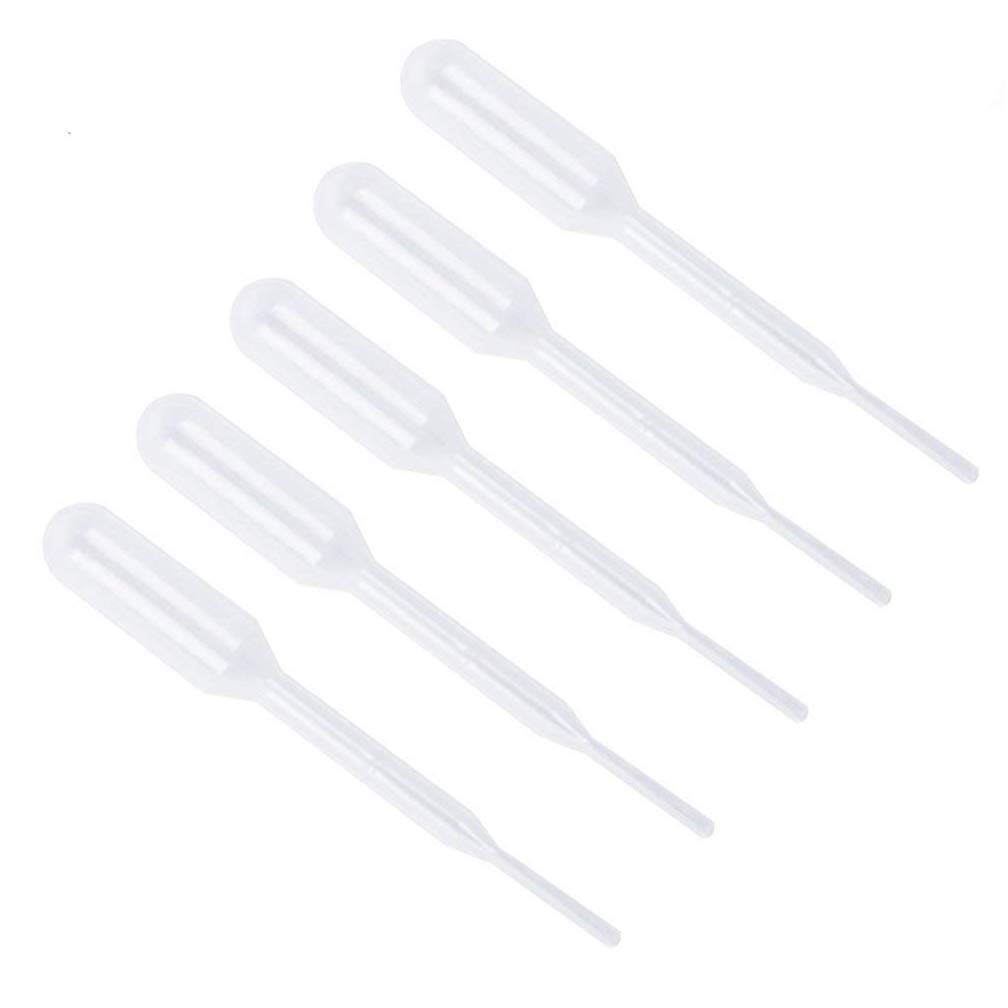 Haishell 17000 PCS 0.2ML Transfer Pipettes,Clear White Plastic Graduated Pipettes for Essential Oils,Disposable Liquid Pipettes