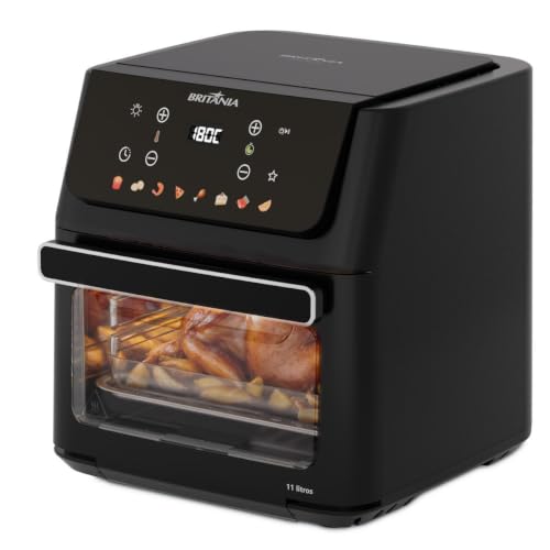 Air Fryer Oven Britânia 11L 8 Funções 1800W BAF11A 127V