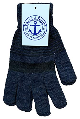 Image of Wholesale Bulk Winter Magic Gloves Warm Brushed Interior, Stretchy Assorted Mens Womens