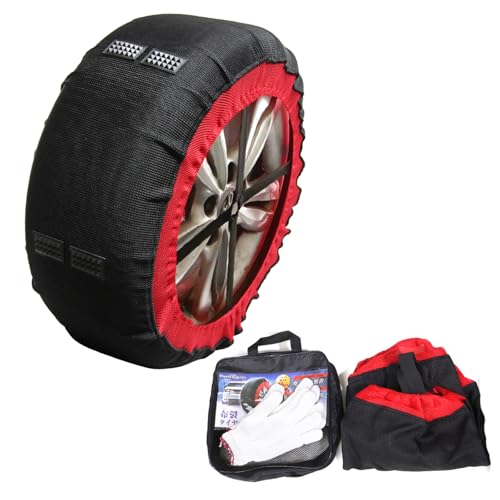 MAXWIN - XS 布製 タイヤチェーン ゴムピン強化モデル K-TIR07-XS の