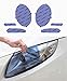 Lamin-x Custom Fit Blue Headlight Covers for Porsche 911 Carrera (09-12)