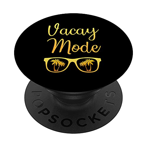 Vacay Mode Occhiali da sole Estate Spiaggia Vacation PopSockets PopGrip Intercambiabile