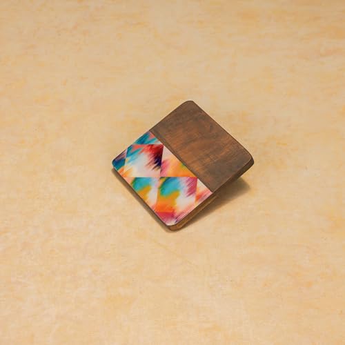 Image of Aurora Wood Coaster (Set of 4)