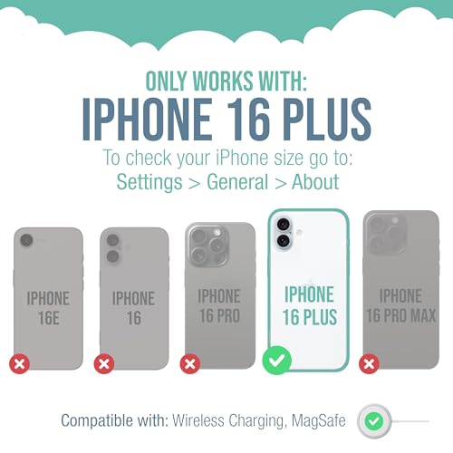 Image of Smartish iPhone 16 Plus Clear Case - Gripmunk [Lightweight + Protective] Slim Drop Tested Ultra Thin Grip Cover for Apple iPhone 16 Plus - Clearly Clear