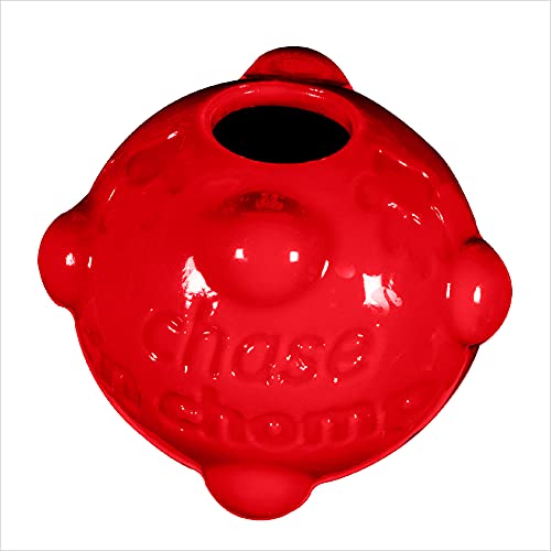 Chase 'n Chomp Dog Amazing Squeaker Ball Toy for Pets, Molecule, 2.5 Inch small Breeds