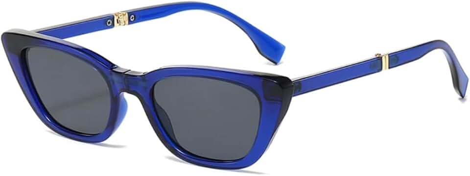 Óculos de sol dobráveis de armação pequena para homens e mulheres, estilo fashion, para uso externo, com proteção UV400.