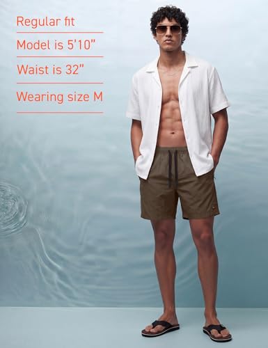 Image of DAMENSCH Men Matte Finish, Quick-Dry Shorts DaAqua Swim Shorts
