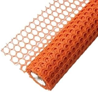 Papel de Envolver de Flores de Hilo de Malla Rollo de Papel de Regalo de Ramo agraciado de Hilo de Malla de Embalaje de Flores Huecas Gruesas de 5 Yardas Paquete (Color : Orange)