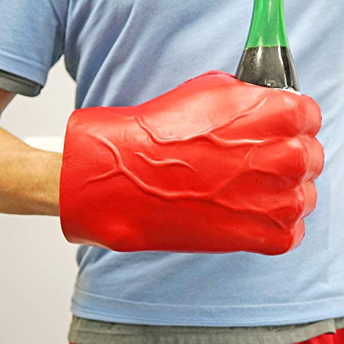 Fairly Odd Novelties Giant Foam Fist Hand Can Cooler Novelty, Right Hand, Red #TOP4