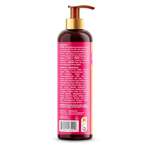 Mielle Pomegranate & Honey Moisturising and Detangling Shampoo, Hydrating Curl Cleanser For Dry, Damaged Type 4 Hair, Repair, Restore, and Prevent Frizz, 355 ml (Pack of 1) Mielle Pomegranate & Honey Moisturising and Detangling Shampoo, Hydrating Curl Cleanser For Dry, Damaged Type 4 Hair, Repair, Restore, and Prevent Frizz, 355 ml (Pack of 1)
